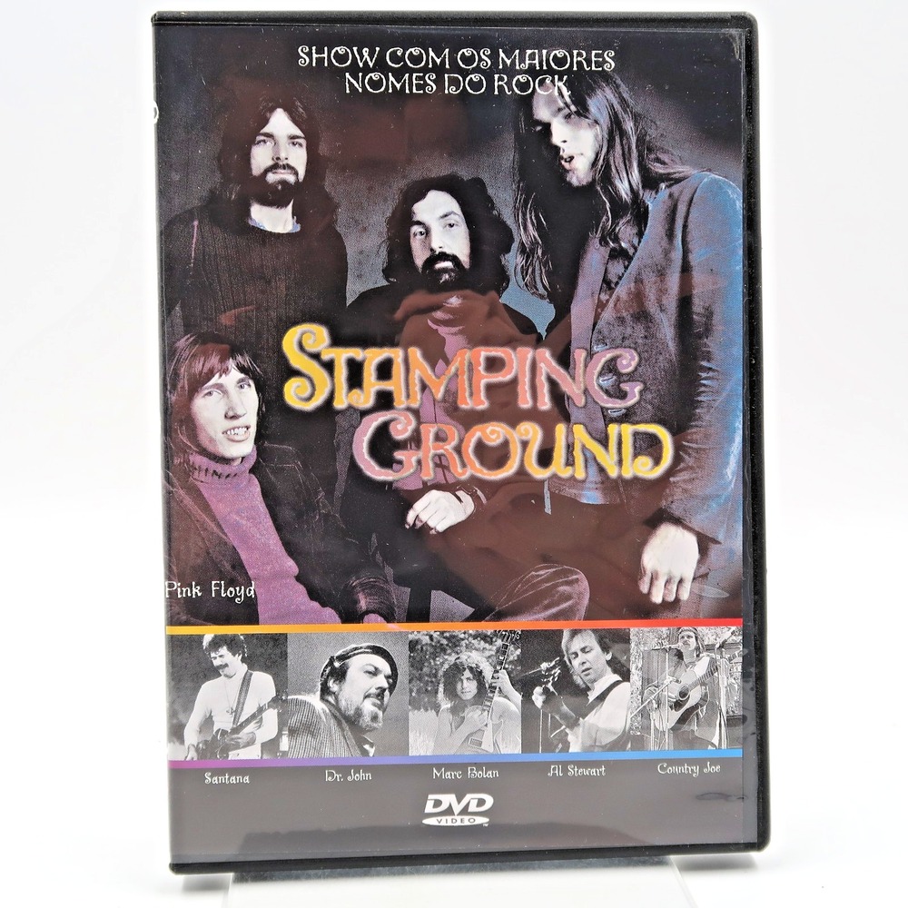 Stamping Ground DVD 1971 Live Netherlands Rock Festival Pink Floyd Santana T Rex